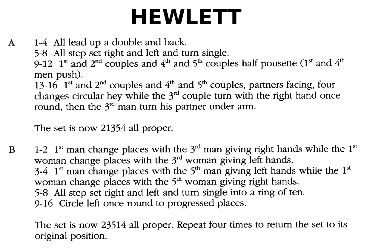 Hewlett (dance)